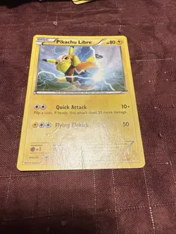 Pokemon TCG Pikachu Libre Non Holo 14/30 XY Trainer Kit - Image 1