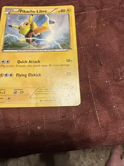 Pokemon TCG Pikachu Libre Non Holo 14/30 XY Trainer Kit - Image 5
