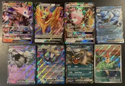 JUMBO Pokemon Cards Lot of 8 - Zamazenta V, Victini, Bewear LP/NM - Image 1