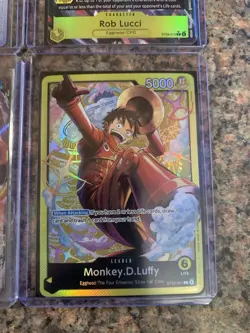 One Piece CCG Full Art Lot (4 Cards In Total) Near Mint Condition - Image 5
