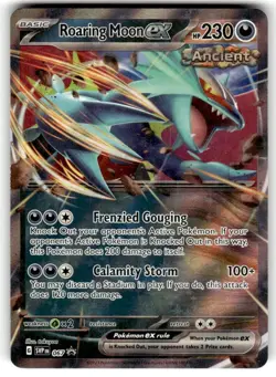 Pokemon TCG SV: Scarlet & Violet Promo Cards #067 Roaring Moon ex NM - Image 1