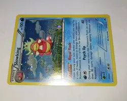 Vintage SLOWKING - 21/122 Breakpoint 🌀 Swirl Holo Rare Pokemon Card NM 2016 - Image 5