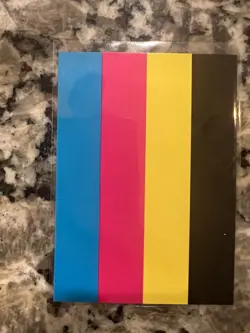 Yu-Gi-Oh! TCG "Color Test Print" Card (Production Misprint/Error) - Image 1