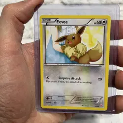 Pokemon Eevee 21/30 Xy Trainer Kit: Sylveon & Noivern Regular NM Near Mint Card - Image 1