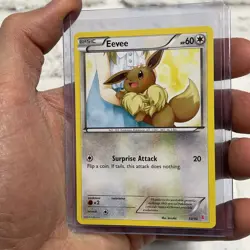 Pokemon Eevee 21/30 Xy Trainer Kit: Sylveon & Noivern Regular NM Near Mint Card - Image 2