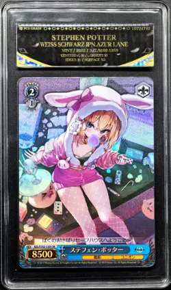 2022 Weiss Schwarz Cards JPN. Azur Lane Stephen Potter ‌SR S102-185S PCG 9 MINT - Image 1