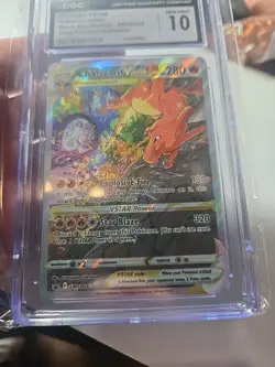 CGC 10 GEM MINT Charizard VSTAR 262 SWSH PROMO SWSH262 Pokemon Card 258 - Image 4
