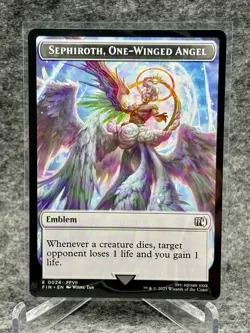 Sephiroth, One-Winged Angel / Robot Warrior Token 24/12 MTG Fin - Image 1