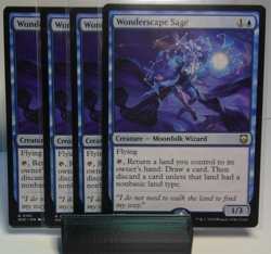 x4 Wonderscape Sage Commander: Modern Horizons 3 Regular MTG - Image 1