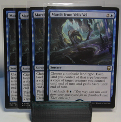 x4 Magic the Gathering HP March from Velis Vel Modern Horizons 3 Commander MTG - Image 1