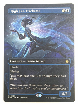 High Fae Trickster Borderless - MTG - Foundations - Image 1