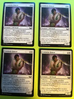 Celebrity Fencer SNC 7 (x4 Playset) | NM-M|MTG - Image 1