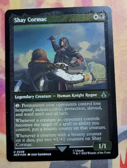 Shay Cormac (Foil Etched) MTG Assassin's Creed (ACR) (NM) - Image 1