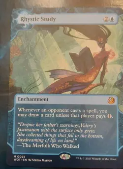 Rhystic Study Wilds of Eldraine: Enchanting Tales Regular - Image 1