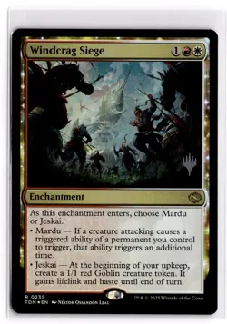 Windcrag Siege 235 Promo Pack: Tarkir: Dragonstorm Foil NM - Image 1