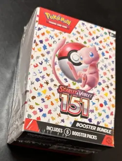 Pokemon TCG Scarlet & Violet 151 Booster Bundle Box New Factory Sealed - 6 PACKS - Image 2