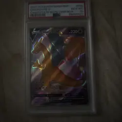 2020 Pokemon SWSH BSP Charizard V #50 Champions Path ETB Promo PSA 10 Gem Mint - Image 1