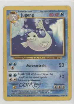 Dewgong German Pokemon Base Set #25 1999 - Image 1