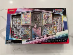 Pokemon TCG Prismatic Evolutions Premium Figure Collection (In Hand Sealed) - Image 1