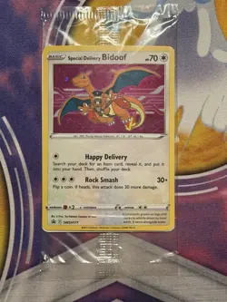 Special Delivery Bidoof Pikachu Charizard Pokemon Center Exclusive SEALED Set - Image 3