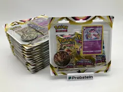 Lot of (14) Sealed Pokemon TCG Astral Radiance 3-Pack Blister Sylveon - Image 1