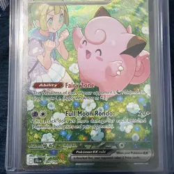 Pokemon Lillie's Clefairy ex 184/159 Journey Together Special Illustration Rare* - Image 5