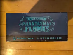 Pokemon TCG Phantasmal Flames ETB Pokemon Center Elite Trainer Box NEW Sealed - Image 3