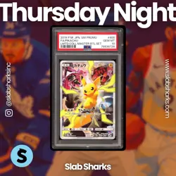 2019 POKEMON JP SM PROMO LIMITED COLL MASTER BATTLE SET #400 PIKACHU PSA 10 - Image 1