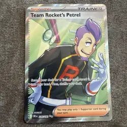 Pokemon TCG Team Rocket's Petrel 226/182 Destined Rivals Full Art Ultra Rare NM - Image 1
