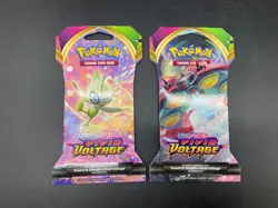 2x Pokemon TCG SWSH Vivid Voltage Sleeved Booster Pack (Factory Sealed) - Image 1