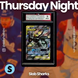 2019 POKEMON BLACK STAR PROMO #SM168 PIKACHU & ZEKROM GX TAG TEAM ALT ART KSA 9 - Image 1