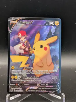 2022 Pokemon Sword & Shield - Lost Origin TG16/TG30 Pikachu V Near Mint - Image 1
