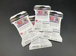 Pokemon TCG Sword and Shield Chilling Reign - 4 Sealed Sleeved Booster Packs - Image 2