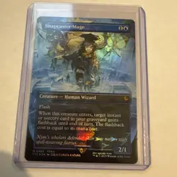 Snapcaster Mage (Borderless) Chocobo Track Foil - Final Fantasy MTG FIC 0469 NM - Image 1