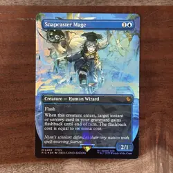 Snapcaster Mage (Borderless) Chocobo Track Foil - Final Fantasy MTG FIC 0469 NM - Image 1