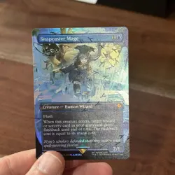 Snapcaster Mage (Borderless) Chocobo Track Foil - Final Fantasy MTG FIC 0469 NM - Image 2