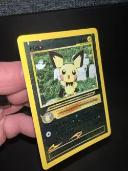 Pokemon Pichu TCG Reverse Holo Card 35 WOTC Promo NM Black Star Promo - Image 4