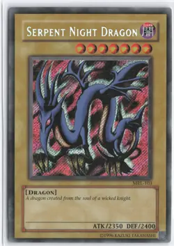 Yugioh - Serpent Night Dragon MRL-103 Unlimited - Magic Ruler - Image 1
