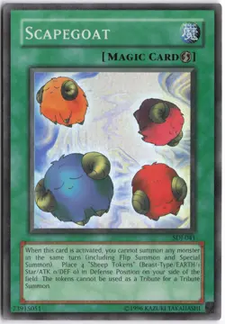 Yugioh - Scapegoat SDJ-041 Unlimited - Starter Deck: Joey - Image 1