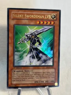 Yugioh Silent Swordsman LV5 FET-EN008 1st Edition Ultra Rare NP! - Image 2