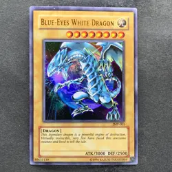 NM Blue-Eyes White Dragon JMP-001 Ultra Rare YuGiOh 330 - Image 1