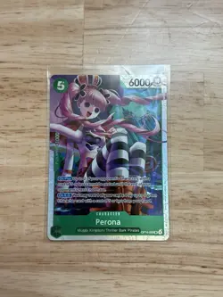 One Piece CCG Perona The Azure Sea's Seven SR Foil OP14-033 English - Image 1