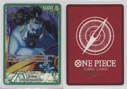 2025 One Piece Card Game: A Fist of Divine Speed OP11 L (Alt Art) Jinbe - Image 3