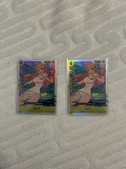 One Piece TCG Nami SR (2x) OP08-106 Near Mint Two Legends - Image 1