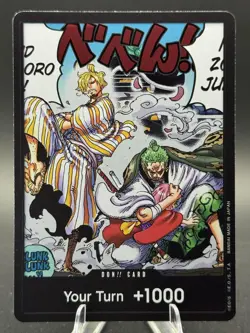 One Piece Wings of the Captain # TCG DON!! Card Alternate Art - Image 1