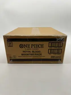 One Piece OP-10 Royal Blood English 12 Booster Box Case Factory Sealed - Image 1