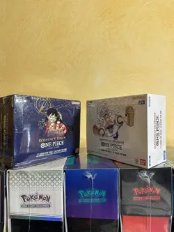 One Piece Op01 White Bottom Op05 Awakening Of The New Era Booster Box Sealed Eng - Image 1
