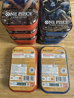 One Piece Tin Pack Set Vol.2 x9 Sealed English - Image 2