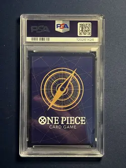 2025 ONE PIECE OP11-A FIST OF DIVINE SPEED 084 KUZAN ALTERNATE ART PSA 10 - Image 2