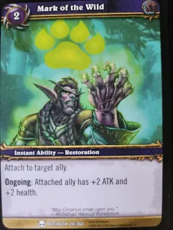 Warcraft WoW TCG Heroes of Azeroth Huge Common Card Lot *Choose* Flat Shipping - Image 3